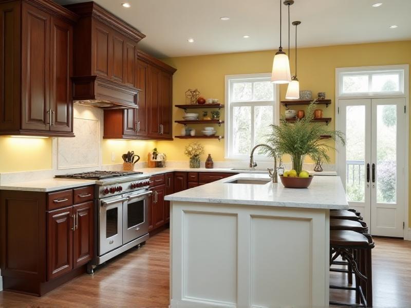 2. From Dated to Dazzling: Modernizing a Classic Kitchen