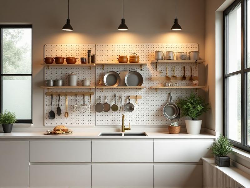Adding a Pegboard for Utensils