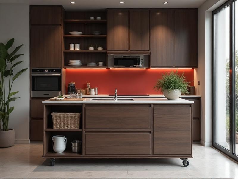 12. Incorporate a Kitchen Island with Storage