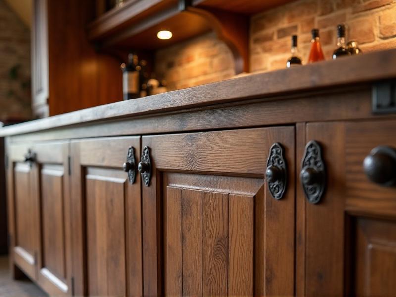 8. Textured Cabinetry: Adding Depth to Kitchen Storage