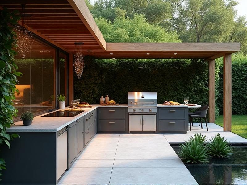 10. Outdoor Kitchens and Indoor-Outdoor Living
