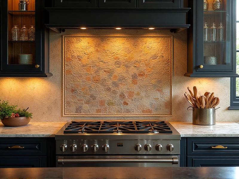 5. Textured Backsplashes: A Focal Point in Kitchen Design