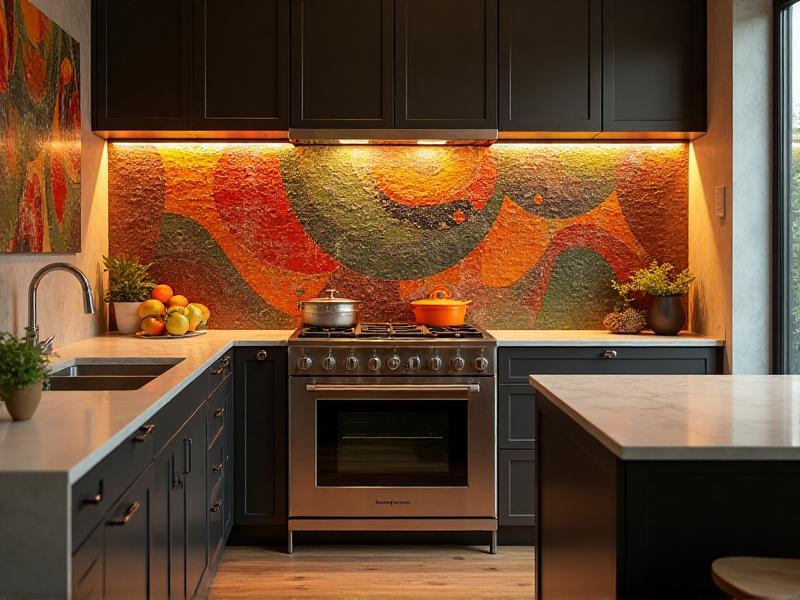 6. Add a Statement Backsplash