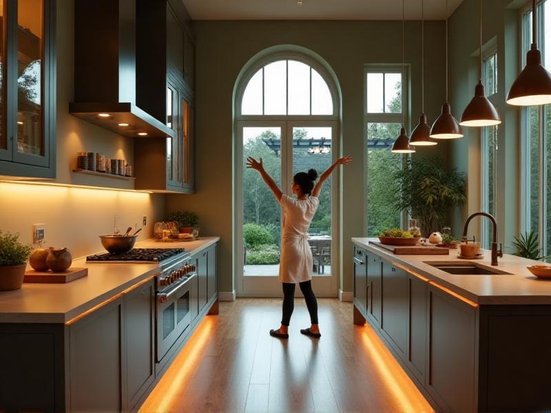 Smart Lighting Solutions for a Modern Kitchen