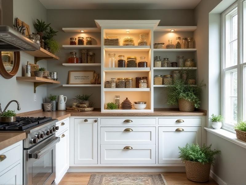 Creating a Pantry in Unused Spaces