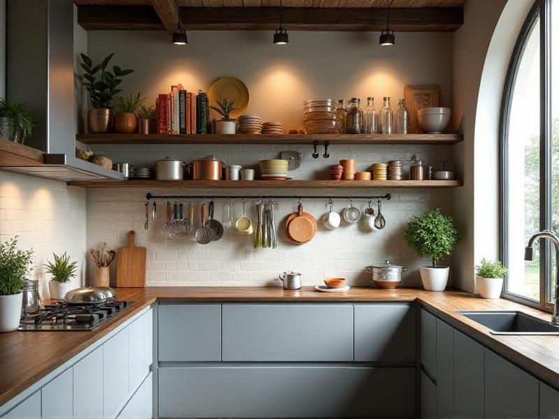 Utilizing Vertical Space with Wall-Mounted Storage