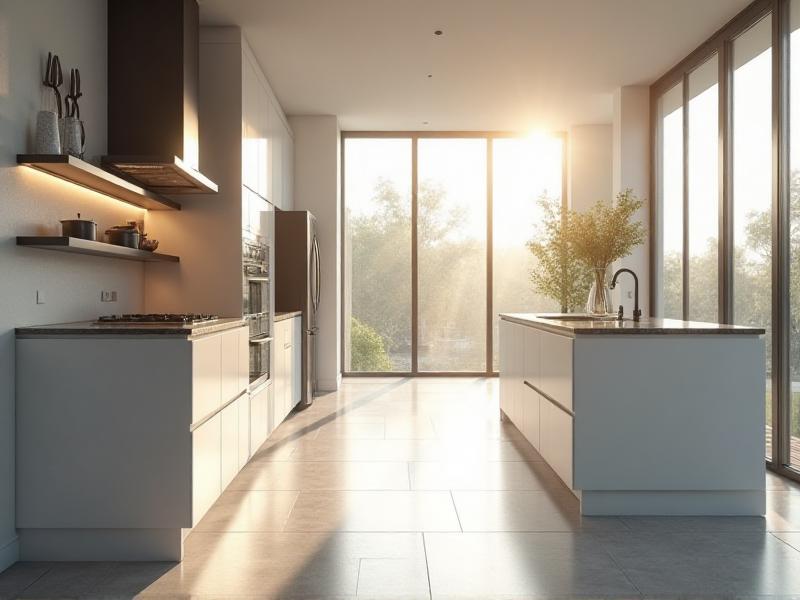9. Use Large-Scale Flooring
