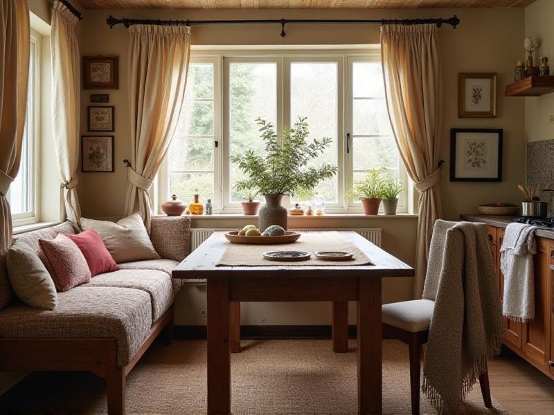 6. Incorporate Textured Fabrics for a Cozy Atmosphere
